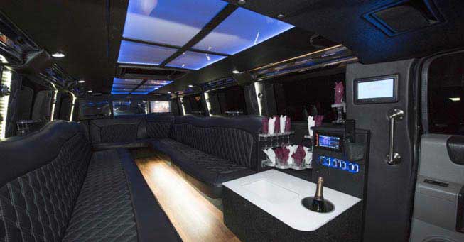 Sacramento Hummer Limousine Interior Thumbnails