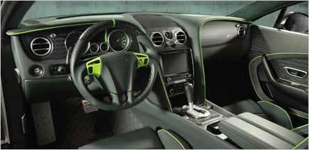 Bentley Mansory Continental Interior Sacramento Bentley Mansory Continental Interior Sacramento