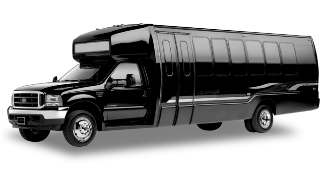 Sacramento 28 Passenger Party Bus Exterior