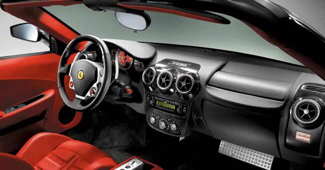 Sacramento Ferrari F430 Interior