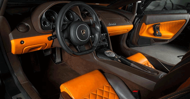 Sacramento Lamborghini Gallardo Interior