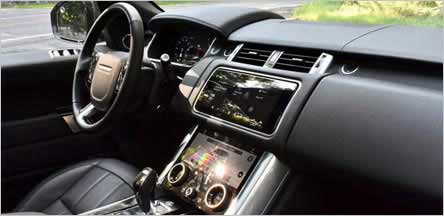 Sacramento Range Rover Sport Supercharged SUV Interior Sacramento Range Rover Sport Supercharged SUV Interior