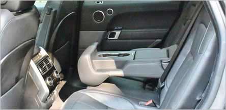 Sacramento Range Rover Sport SUV Interior