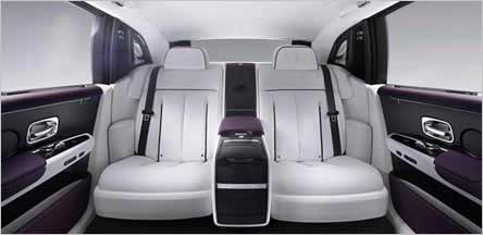 Sacramento Rolls Royce Phantom Interior